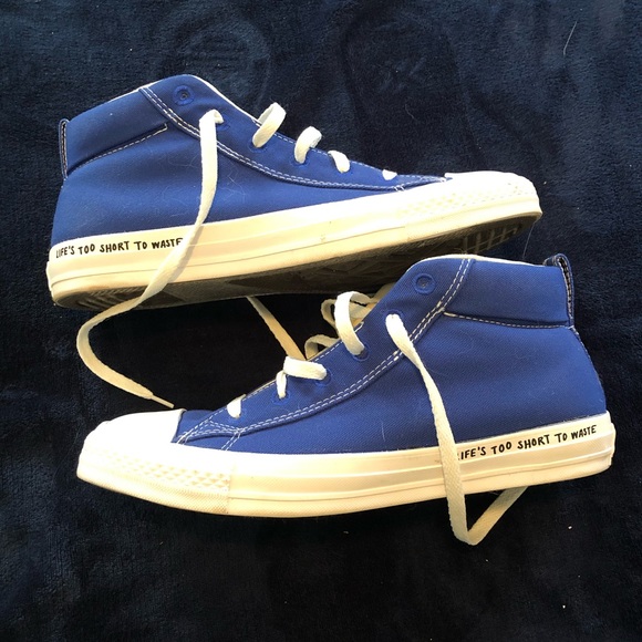 Almost New Unisex Converse Renew in Blue - Picture 2 of 7